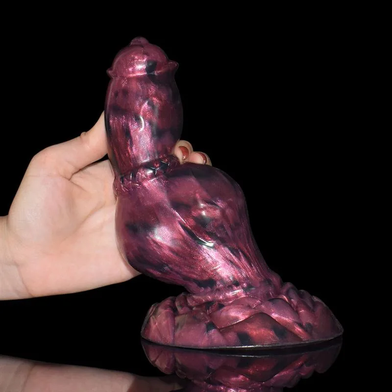 7.5 IN Short Dog Dildo Thick Knotted Animal Penis 5 7.5 IN Short Dog Dildo Thick Knotted Animal Penis 5