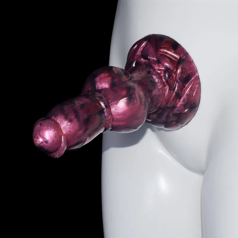 7.5 IN Short Dog Dildo Thick Knotted Animal Penis 2 7.5 IN Short Dog Dildo Thick Knotted Animal Penis 2