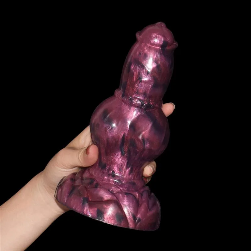 7.5 IN Short Dog Dildo Thick Knotted Animal Penis 4 7.5 IN Short Dog Dildo Thick Knotted Animal Penis 4