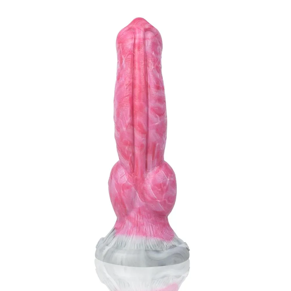 c35ad0194e928fd3 7.5 Inch Werewolf Dildo Silicone Dog Penis