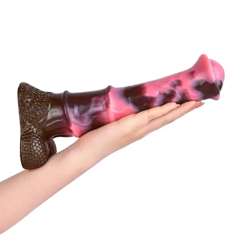10 IN Long Horse Dildo Silicone Animal Penis 5 10 IN Long Horse Dildo Silicone Animal Penis 5