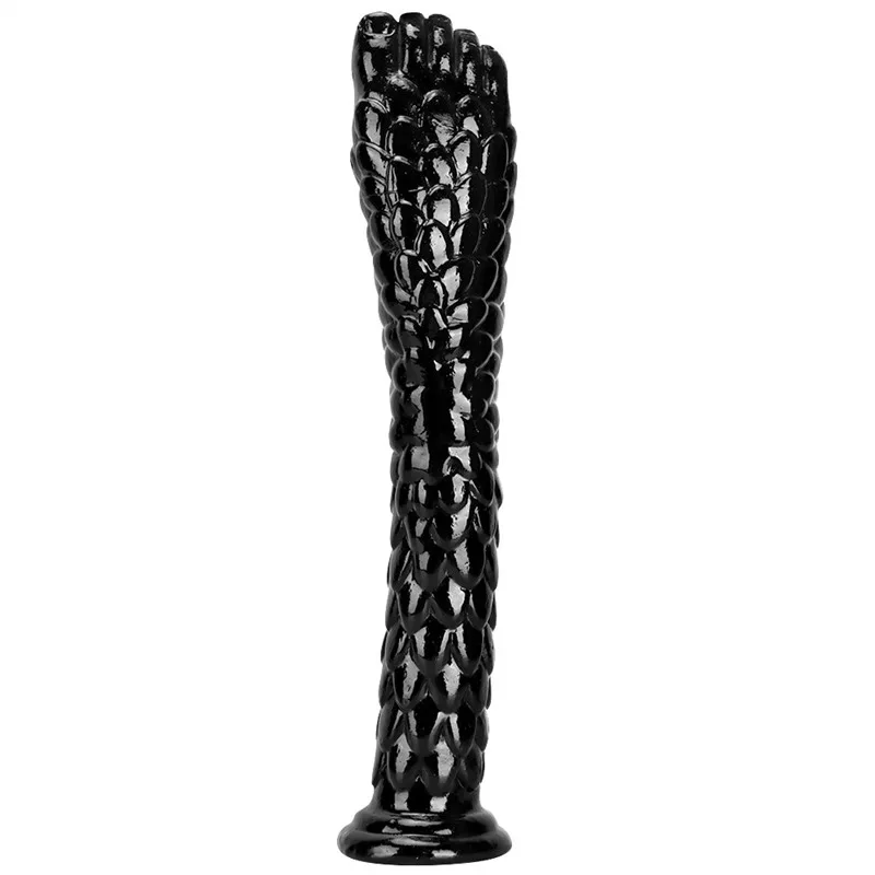 13 IN Black Forearm & Foot PVC Dildo Sex Toy 6 13 IN Black Forearm & Foot PVC Dildo Sex Toy 6