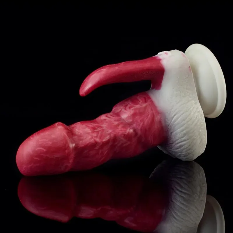 6.5 IN Small Double Ended Unusual Shaped Dildo Demon Adult Toy 4 6.5 IN Small Double Ended Unusual Shaped Dildo Demon Adult Toy 4