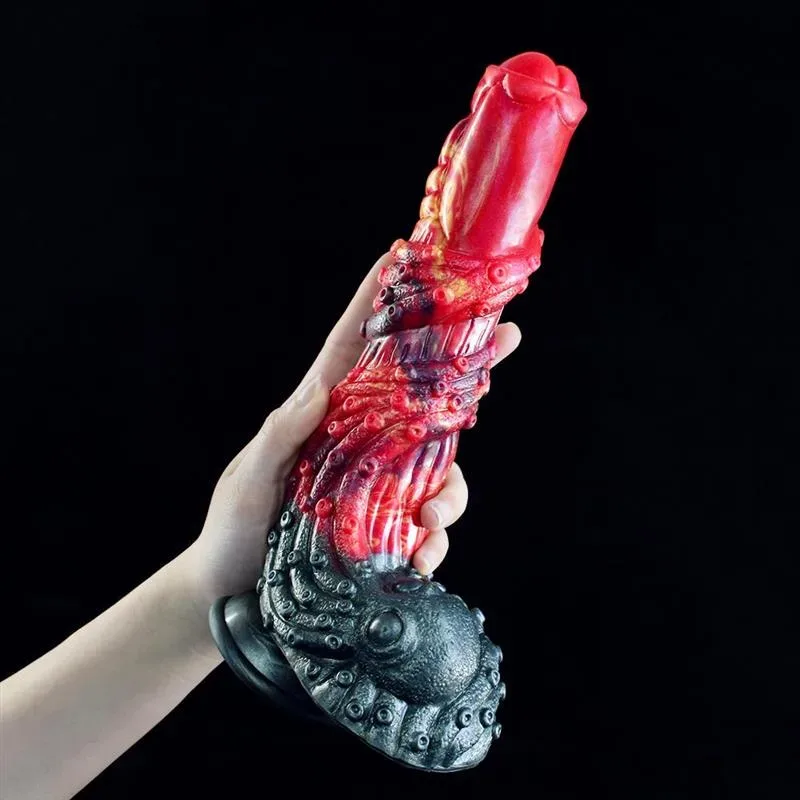 9 IN Octopus Squid Dildo Fantasy Silicone Tentacle Sex Toy 2 9 IN Octopus Squid Dildo Fantasy Silicone Tentacle Sex Toy 2