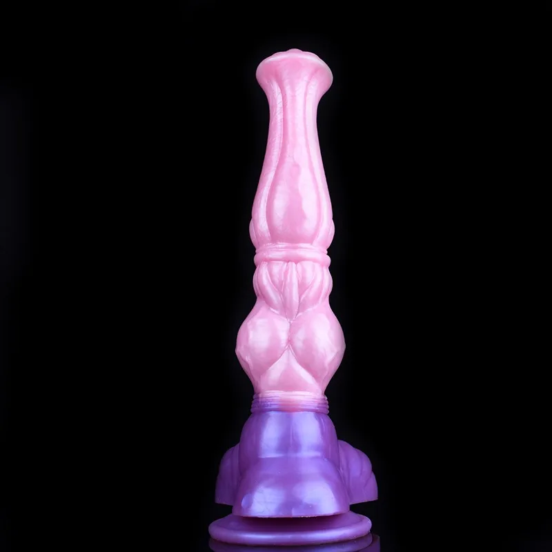 11 IN Big Horse Dildo with Knot Fantasy Animal Penis 5 11 IN Big Horse Dildo with Knot Fantasy Animal Penis 5