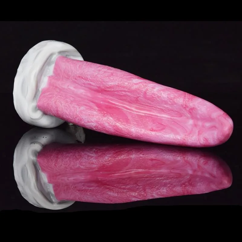 8 IN Suction Cup Demon Tongue Dildo Oral Sex Toy 4 8 IN Suction Cup Demon Tongue Dildo Oral Sex Toy 4
