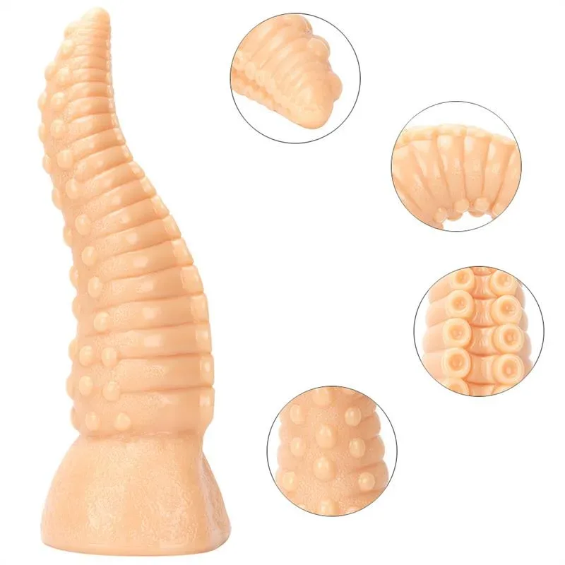 14 IN Huge Tentacle Dildo PVC Octopus Squid Anal Plug 2 14 IN Huge Tentacle Dildo PVC Octopus Squid Anal Plug 2