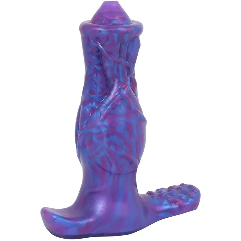 5 IN Rechargeable Vibrating Knotted Alien Dildo Sex Toy 5 5 IN Rechargeable Vibrating Knotted Alien Dildo Sex Toy 5