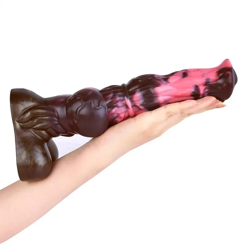 10 IN Double Knot Horse Dildo Large Animal Cock 3 10 IN Double Knot Horse Dildo Large Animal Cock 3