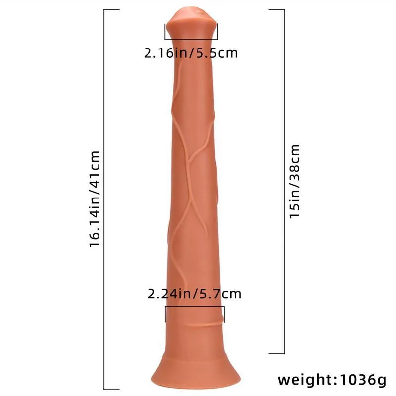 16 IN Giant Silicone Horse Pony Dildo Sex Toy 1 16 IN Giant Silicone Horse Pony Dildo Sex Toy 1
