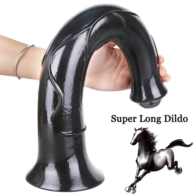 17 IN Super Long Pony Dildo PVC Horse Dick Sex Toy 2 17 IN Super Long Pony Dildo PVC Horse Dick Sex Toy 2