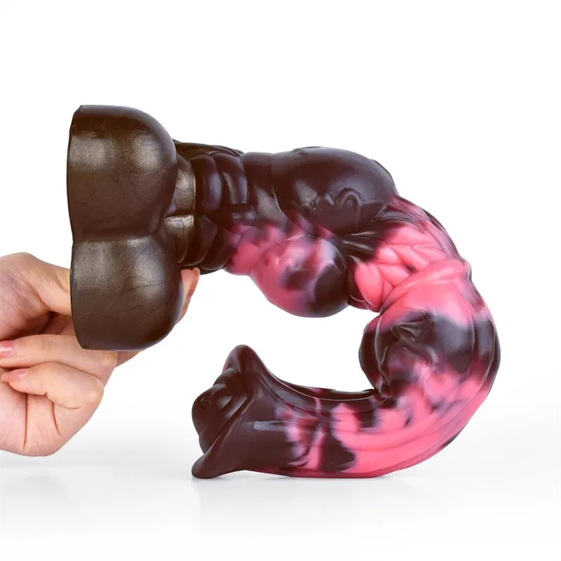 10 IN Double Knot Horse Dildo Large Animal Cock 5 10 IN Double Knot Horse Dildo Large Animal Cock 5