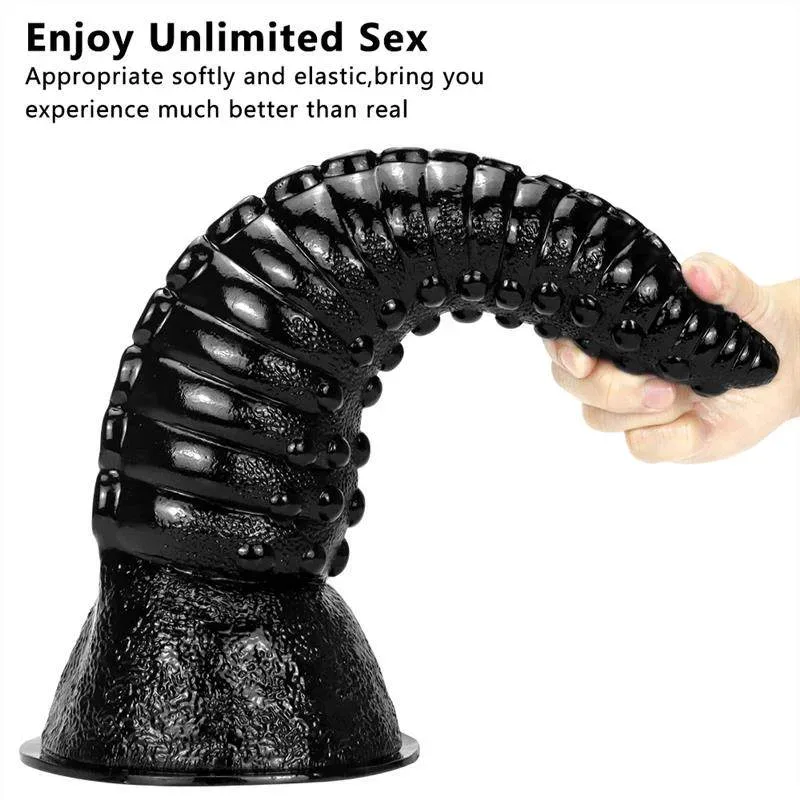 14 IN Huge Black Monster Tentacle Dildo Soft PVC Anal Plug 4 14 IN Huge Black Monster Tentacle Dildo Soft PVC Anal Plug 4
