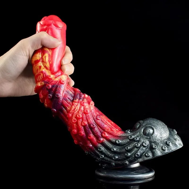 9 IN Octopus Squid Dildo Fantasy Silicone Tentacle Sex Toy 3 9 IN Octopus Squid Dildo Fantasy Silicone Tentacle Sex Toy 3