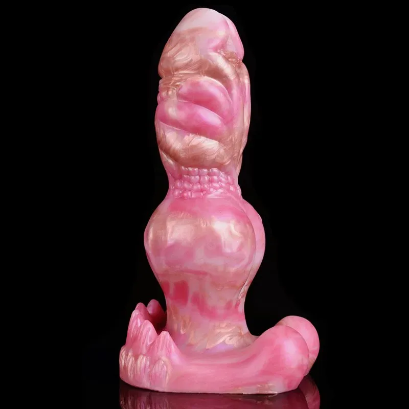 8.5 IN Big Knot Fantasy Dildo Silicone Alien Sex Toy 1 8.5 IN Big Knot Fantasy Dildo Silicone Alien Sex Toy 1