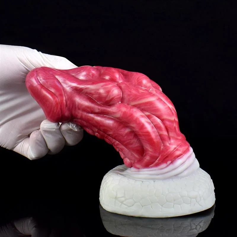 6.5 IN Short Thickness Dragon Dildo Silicone Butt Plug 5 6.5 IN Short Thickness Dragon Dildo Silicone Butt Plug 5