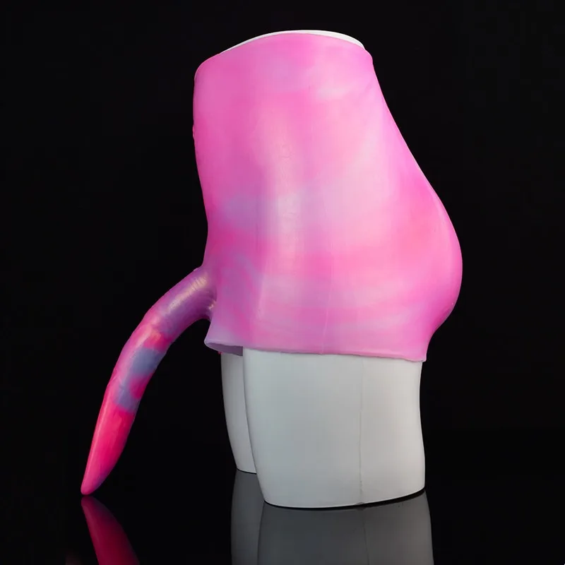9.5 IN Pink Silicone Pig Dildo Strap On Sex toy 4 9.5 IN Pink Silicone Pig Dildo Strap On Sex toy 4