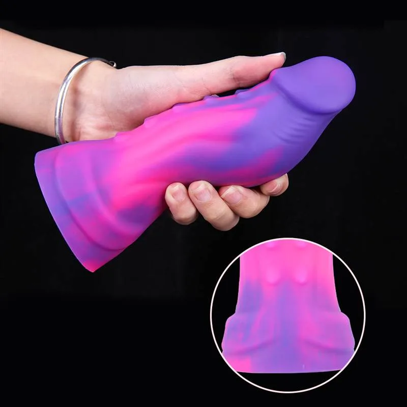 7 IN Fat Purple King Cobra-Shaped Snake Dildo 5 7 IN Fat Purple King Cobra-Shaped Snake Dildo 5