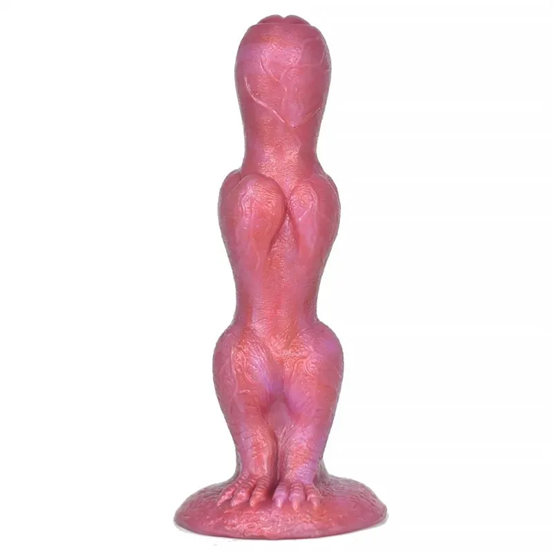 8 Inch Knot Dragon Body Dildo Soft Silicone Sex toy