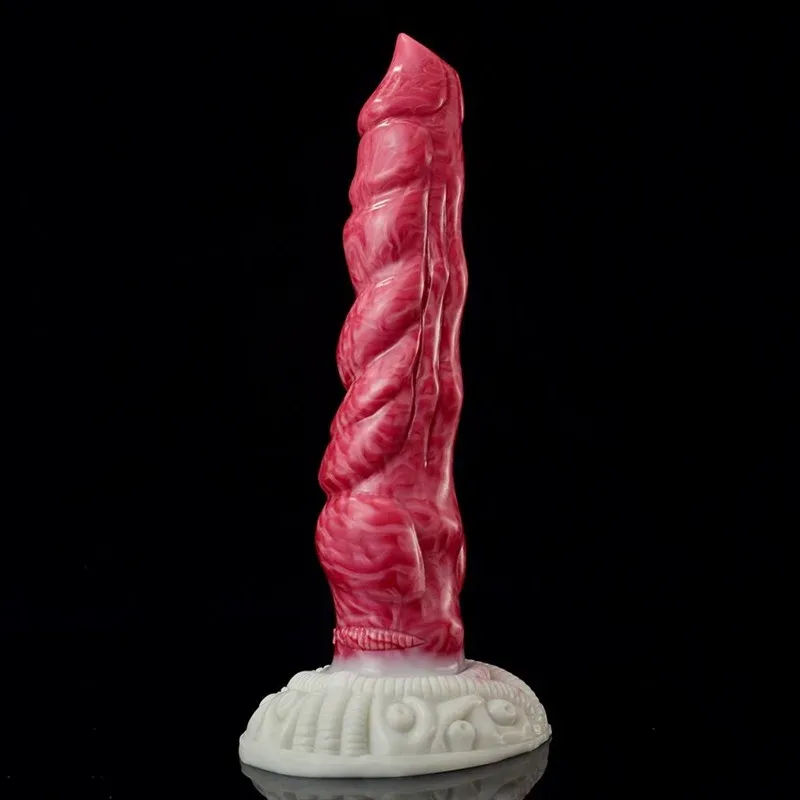 8.5 IN Natural Size Silicone Demon Dildo Alien Sex Toy 1 8.5 IN Natural Size Silicone Demon Dildo Alien Sex Toy 1