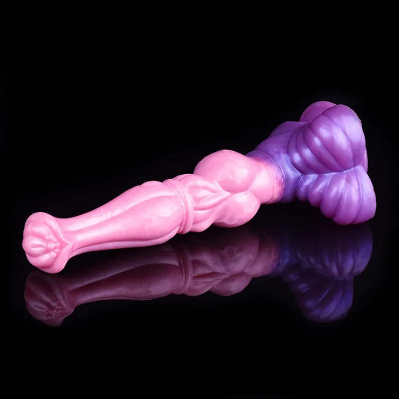 11 IN Big Horse Dildo with Knot Fantasy Animal Penis 7 11 IN Big Horse Dildo with Knot Fantasy Animal Penis 7