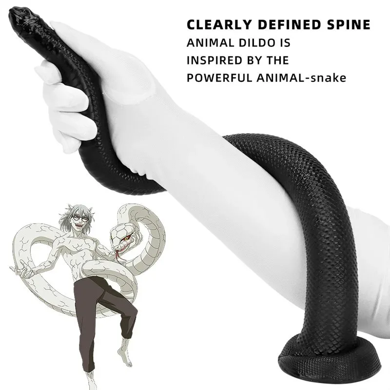 20 IN Extra Long Snake Dildo PVC Anal Stretcher 3 20 IN Extra Long Snake Dildo PVC Anal Stretcher 3