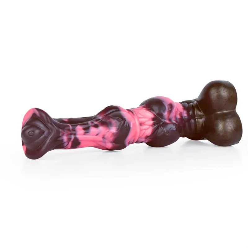 10 IN Double Knot Horse Dildo Large Animal Cock 6 10 IN Double Knot Horse Dildo Large Animal Cock 6