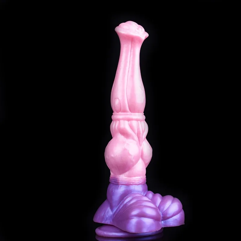 11 IN Big Horse Dildo with Knot Fantasy Animal Penis 3 11 IN Big Horse Dildo with Knot Fantasy Animal Penis 3