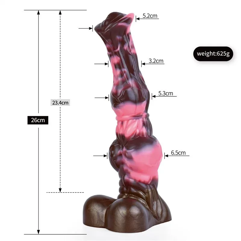 10 IN Double Knot Horse Dildo Large Animal Cock 1 10 IN Double Knot Horse Dildo Large Animal Cock 1