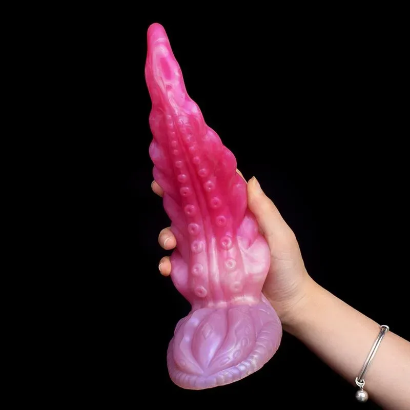 9 IN Tentacle Silicone Dildo Octopus Sex Toy 6 9 IN Tentacle Silicone Dildo Octopus Sex Toy 6