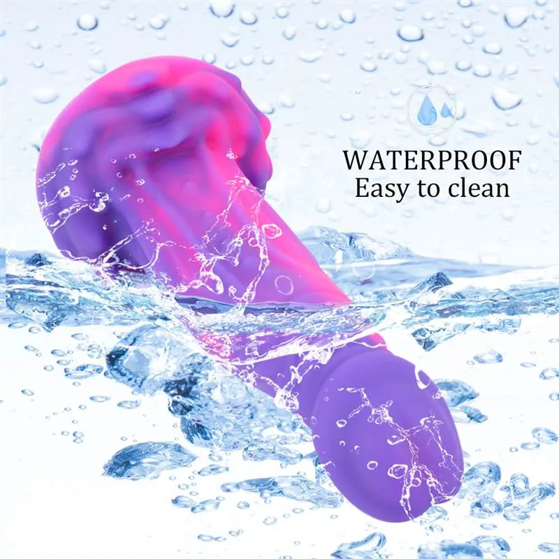 8 IN Purple Mamba-Shaped Snake Dildo Sex Toy 4 8 IN Purple Mamba-Shaped Snake Dildo Sex Toy 4