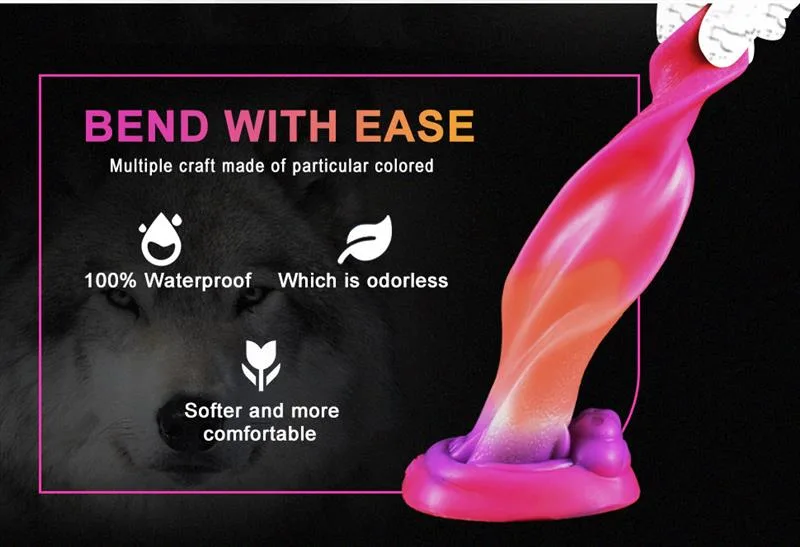 7 IN Small Grow-In-The-Dark Vibrating Monster Tongue Dildo 2 7 IN Small Grow-In-The-Dark Vibrating Monster Tongue Dildo 2