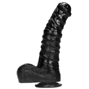 9.5 inch black horse dildo