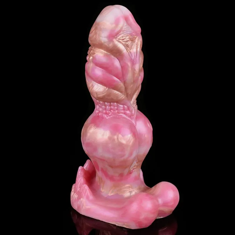 8.5 IN Big Knot Fantasy Dildo Silicone Alien Sex Toy 2 8.5 IN Big Knot Fantasy Dildo Silicone Alien Sex Toy 2