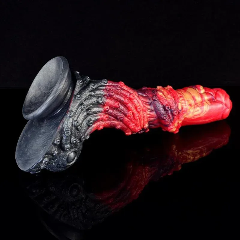 9 IN Octopus Squid Dildo Fantasy Silicone Tentacle Sex Toy 9 9 IN Octopus Squid Dildo Fantasy Silicone Tentacle Sex Toy 9