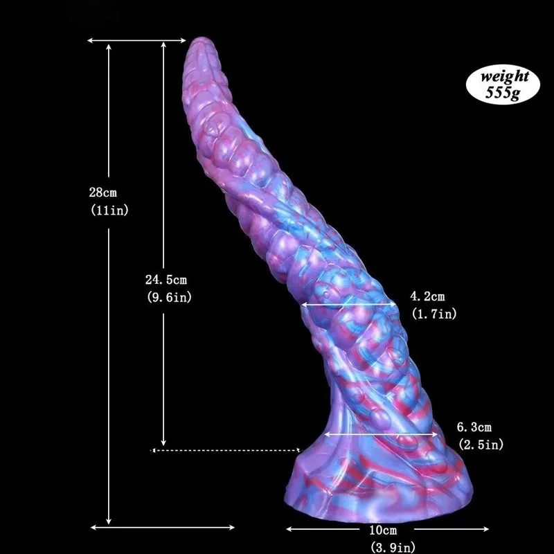 11 IN Long Purple Tentacle Anal Dildo Octopus Sex Toy 1 11 IN Long Purple Tentacle Anal Dildo Octopus Sex Toy 1