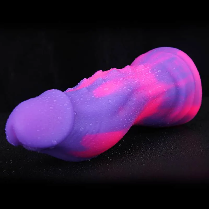 7 IN Fat Purple King Cobra-Shaped Snake Dildo 2 7 IN Fat Purple King Cobra-Shaped Snake Dildo 2