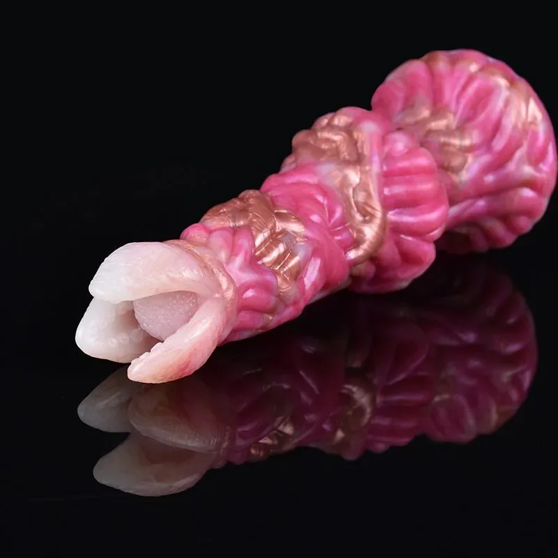 8 IN Fantasy Alien Dildo Soft Silicone Exotic Sex Toy 5 8 IN Fantasy Alien Dildo Soft Silicone Exotic Sex Toy 5
