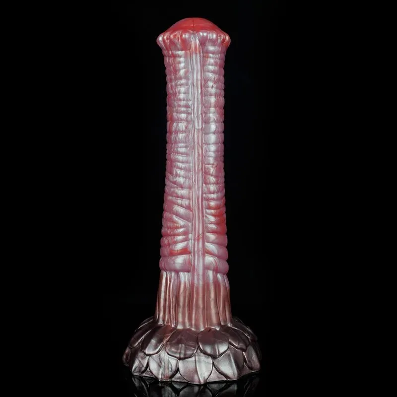 10.5 IN Long Flared Horse Dildo Silicone Animal Penis 2 10.5 IN Long Flared Horse Dildo Silicone Animal Penis 2