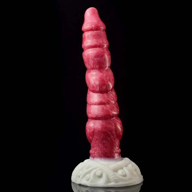 8.5 IN Natural Size Silicone Demon Dildo Alien Sex Toy 3 8.5 IN Natural Size Silicone Demon Dildo Alien Sex Toy 3