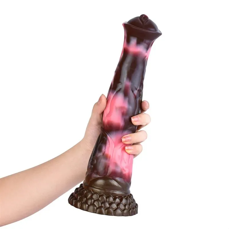 11 IN Large Pony Horse Dildo Silicone Fantasy Animal Penis 4 11 IN Large Pony Horse Dildo Silicone Fantasy Animal Penis 4