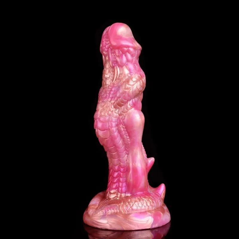 8 IN Fantasy Dragon Dildo Silicone Exotic Sex Toy 1 8 IN Fantasy Dragon Dildo Silicone Exotic Sex Toy 1