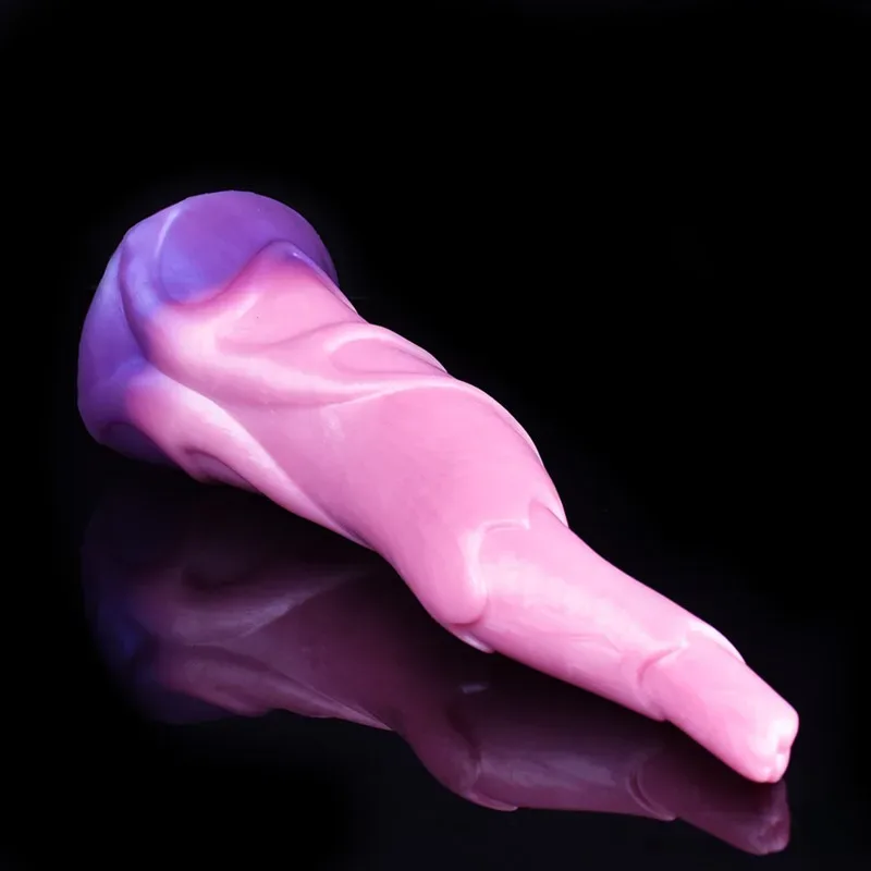 11.5 IN Pink Elephant Nose Shaped Dildo Sex Toy 5 11.5 IN Pink Elephant Nose Shaped Dildo Sex Toy 5
