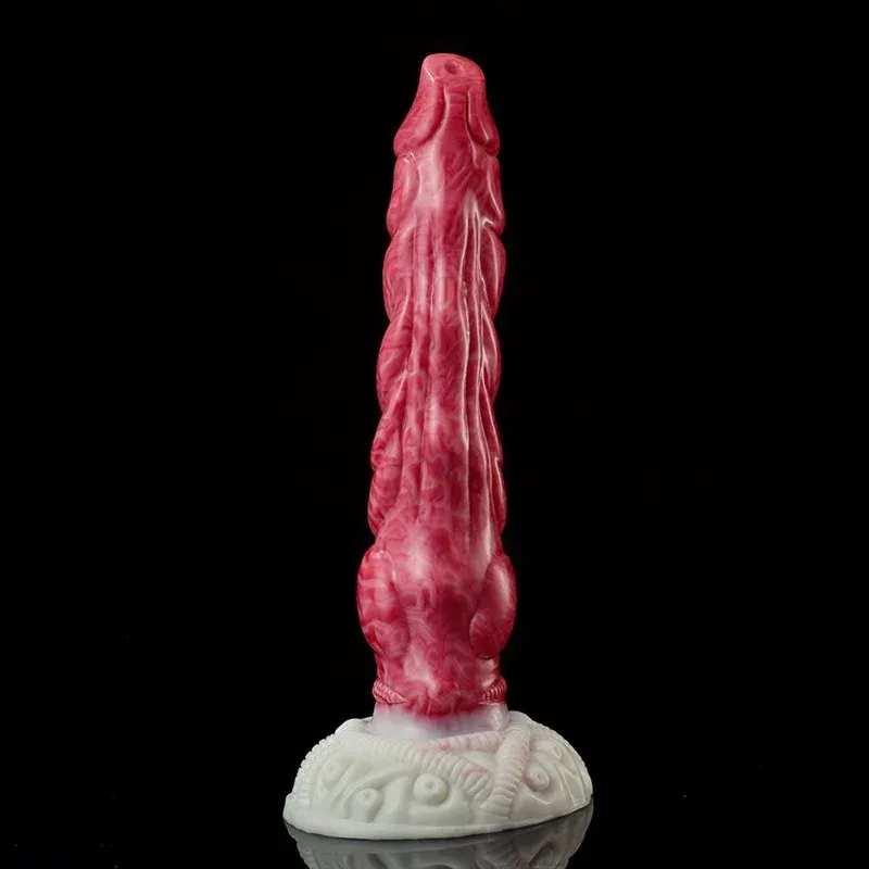 8.5 IN Natural Size Silicone Demon Dildo Alien Sex Toy 2 8.5 IN Natural Size Silicone Demon Dildo Alien Sex Toy 2