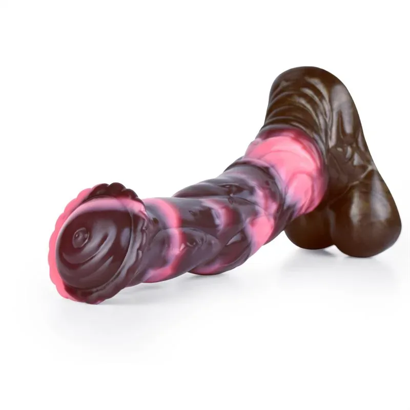 10 IN Flared Head Horse Dildo Soft Silicone Donkey Penis 6 10 IN Flared Head Horse Dildo Soft Silicone Donkey Penis 6