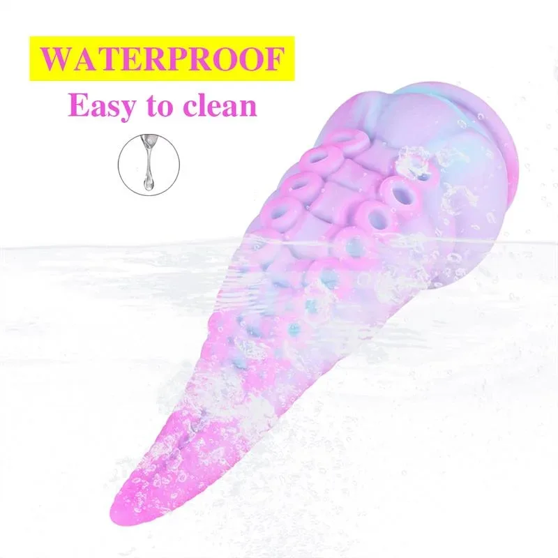 8.5 IN Tentacle Dildo Soft Silicone Octopus Butt Plug 5 8.5 IN Tentacle Dildo Soft Silicone Octopus Butt Plug 5