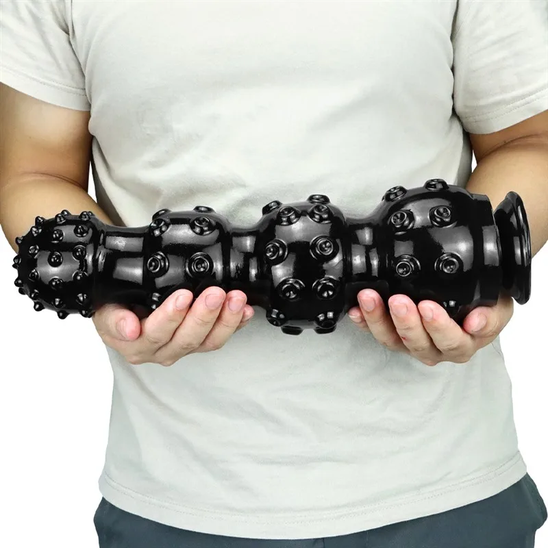 13 IN Large Black Thick Tentacle Dildo PVC Anal Beads 8 13 IN Large Black Thick Tentacle Dildo PVC Anal Beads 8