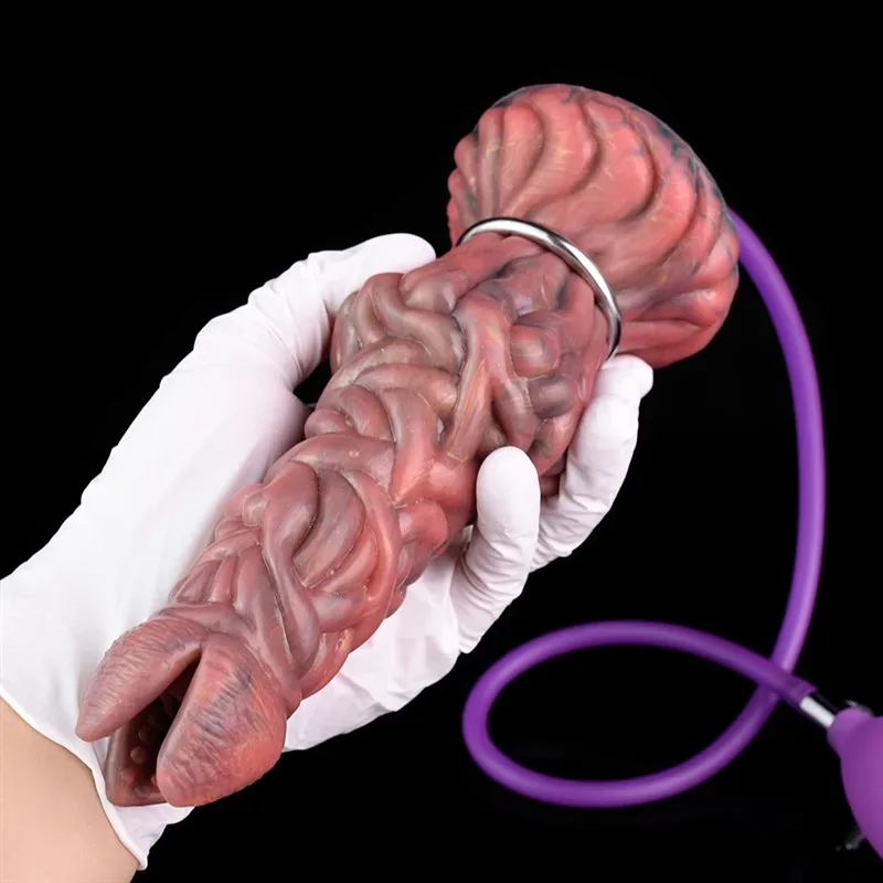 8 IN Silicone Egg-Laying Dildo Alien Ovipositor Sex Toy 3 8 IN Silicone Egg-Laying Dildo Alien Ovipositor Sex Toy 3