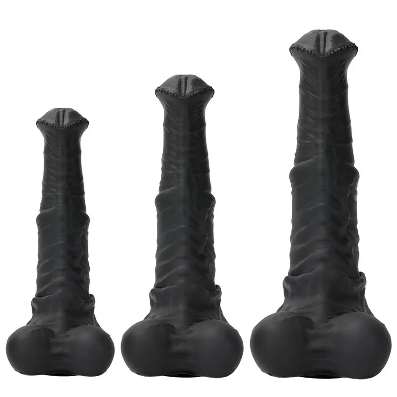 10/11/13 IN Huge Black Horse Cock Silicone Animal Dildo 7 10/11/13 IN Huge Black Horse Cock Silicone Animal Dildo 7