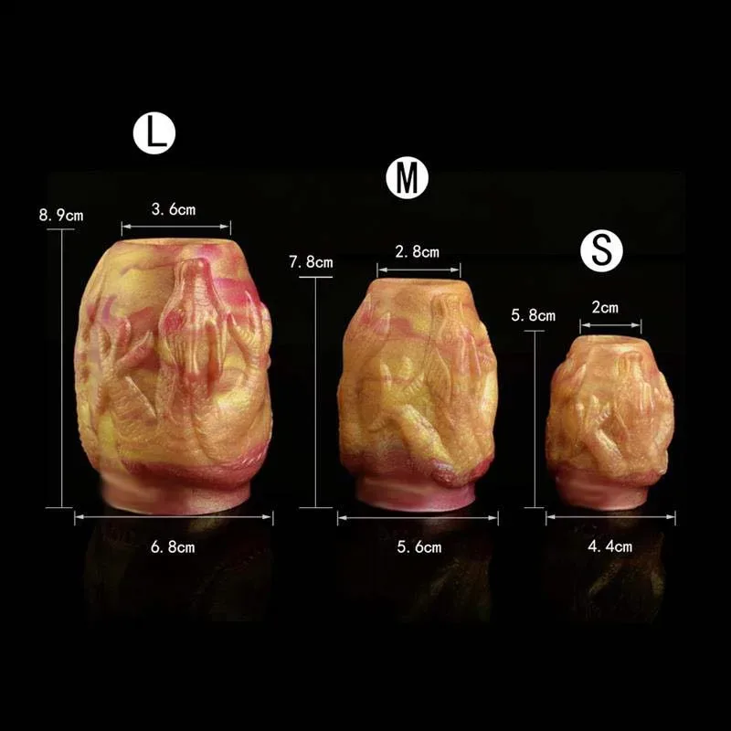 Fantasy Knot Dragon Penis Sleeve for Girth 1 Fantasy Knot Dragon Penis Sleeve for Girth 1